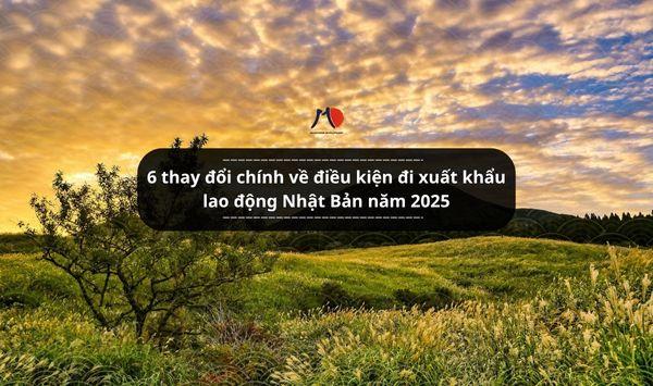 6 thay đổi chính về điều kiện đi xuất khẩu lao động Nhật Bản năm 2025
