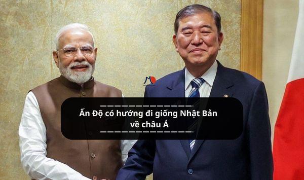 Ấn Độ có hướng đi giống Nhật Bản về châu Á