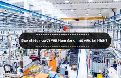 Bao nhiêu người Việt Nam đang mất việc tại Nhật?