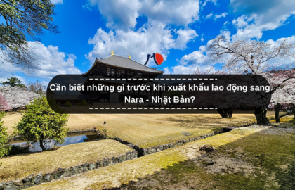 Cần biết những gì trước khi xuất khẩu lao động sang Nara - Nhật Bản?