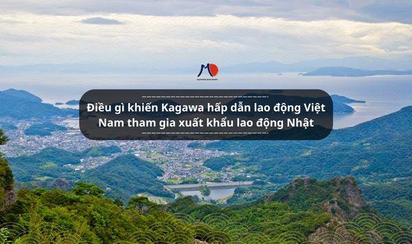 Điều gì khiến Kagawa hấp dẫn lao động Việt Nam tham gia xuất khẩu lao động Nhật