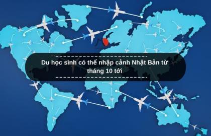 Du học sinh có thể nhập cảnh Nhật Bản từ tháng 10 tới