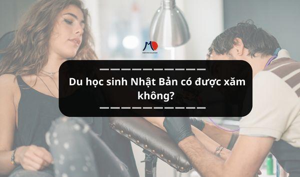 Du học sinh Nhật Bản có được xăm không?
