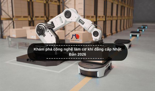 Khám phá công nghệ làm cơ khí đẳng cấp Nhật Bản 2026