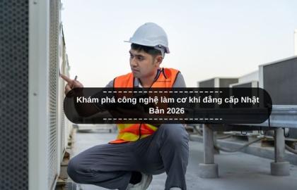 Khám phá công nghệ làm cơ khí đẳng cấp Nhật Bản 2026