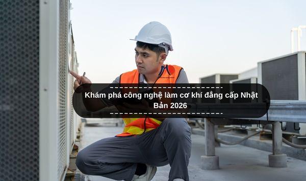 Khám phá công nghệ làm cơ khí đẳng cấp Nhật Bản 2026