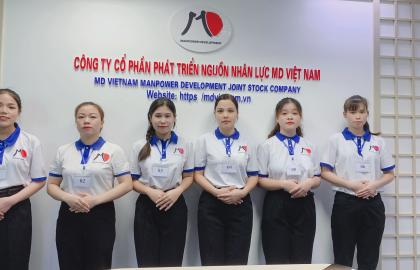 Danh sách lao động xuất cảnh đi Nhật quý 1/2022 tại MD Việt Nam