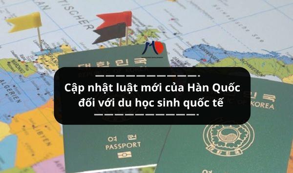 Cập nhật luật mới của Hàn Quốc đối với du học sinh quốc tế