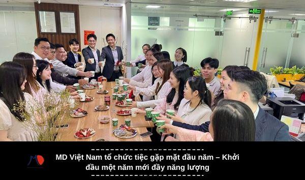MD Việt Nam tổ chức tiệc gặp mặt đầu năm – Khởi đầu một năm mới đầy năng lượng