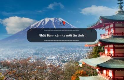 Nhật Bản - cảm tạ một ân tình !
