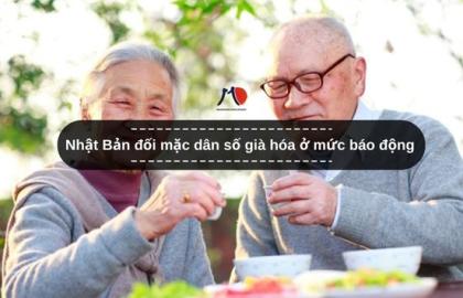 Nhật Bản đối mặt dân số già hóa ở mức báo động
