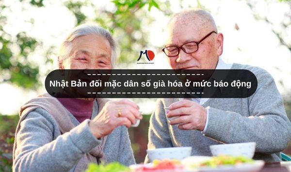 Nhật Bản đối mặt dân số già hóa ở mức báo động