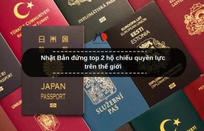Nhật Bản đứng top 2 hộ chiếu quyền lực trên thế giới