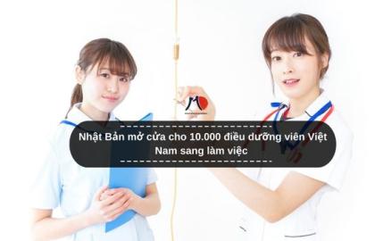 Nhật Bản mở cửa cho 10.000 điều dưỡng viên Việt Nam sang làm việc