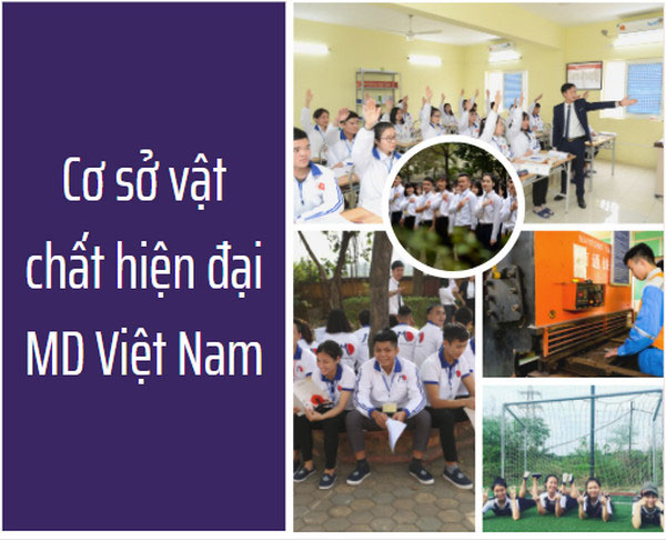 Cơ sở vật chất hiện đại - MD Việt Nam