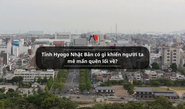 Tỉnh Hyogo Nhật Bản có gì khiến người ta mê mẩn quên lối về?