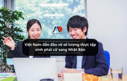 Việt Nam dẫn đầu về số lượng thực tập sinh phái cử sang Nhật Bản