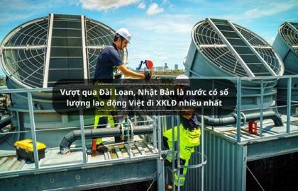 Vượt qua Đài Loan, Nhật Bản là nước có số lượng lao động Việt đi XKLĐ nhiều nhất
