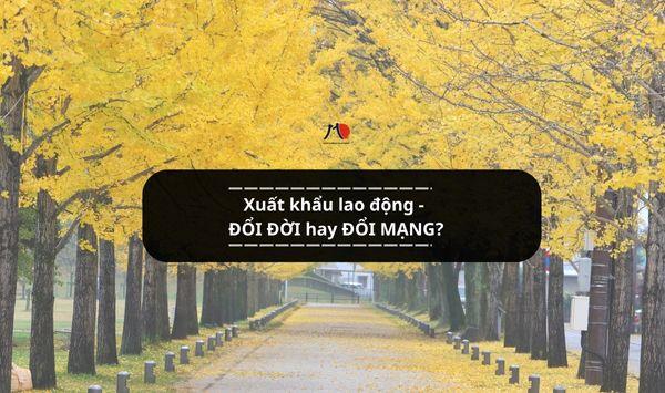 Xuất khẩu lao động - ĐỔI ĐỜI hay ĐỔI MẠNG?