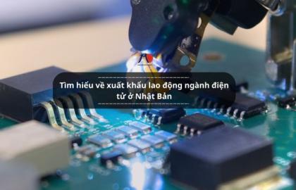 Tìm hiểu về xuất khẩu lao động ngành điện tử ở Nhật Bản
