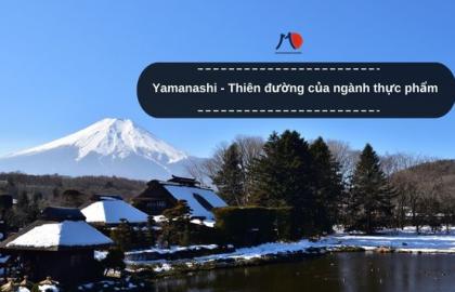 Yamanashi - Thiên đường của ngành thực phẩm