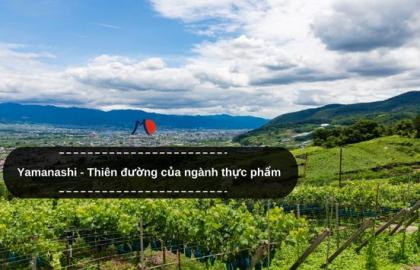 Yamanashi - Thiên đường của ngành thực phẩm